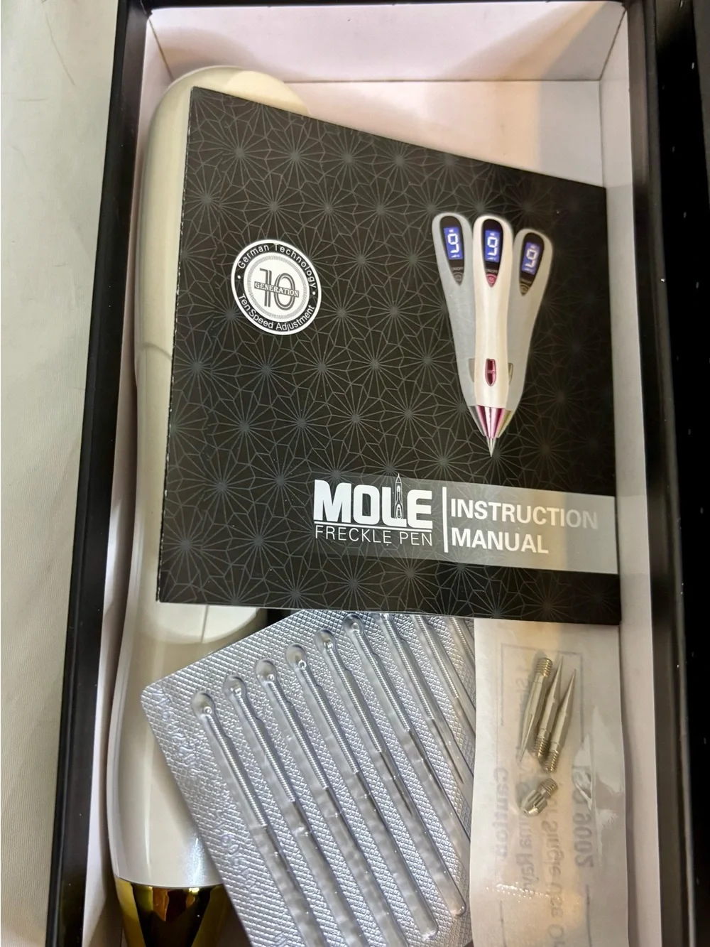 Mole Freckle Pen Skin Spot Remover in White - Precision Skincare Tool